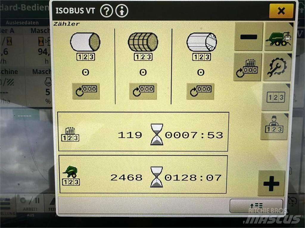 John Deere C441R Lis na válcové balíky