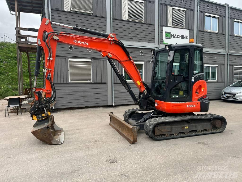Kubota U 55-4 Mini rýpadla < 7t