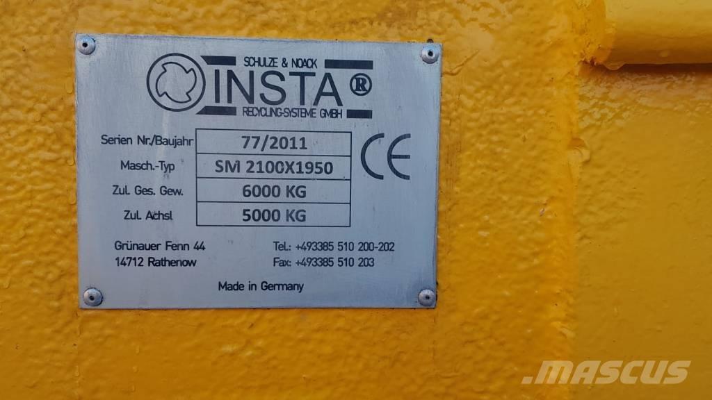  Insta SM 2100x1950 Mobilní třídiče