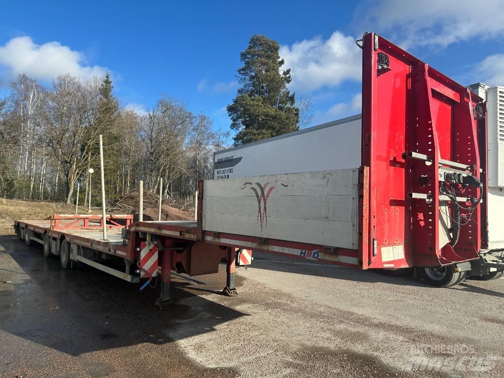 HRD Jumbotrailer Valníkové návěsy/Návěsy se sklápěcími bočnicemi