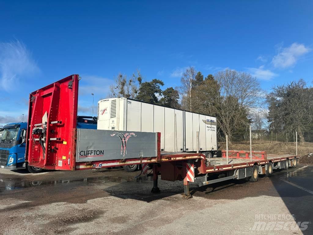 HRD Jumbotrailer Valníkové návěsy/Návěsy se sklápěcími bočnicemi