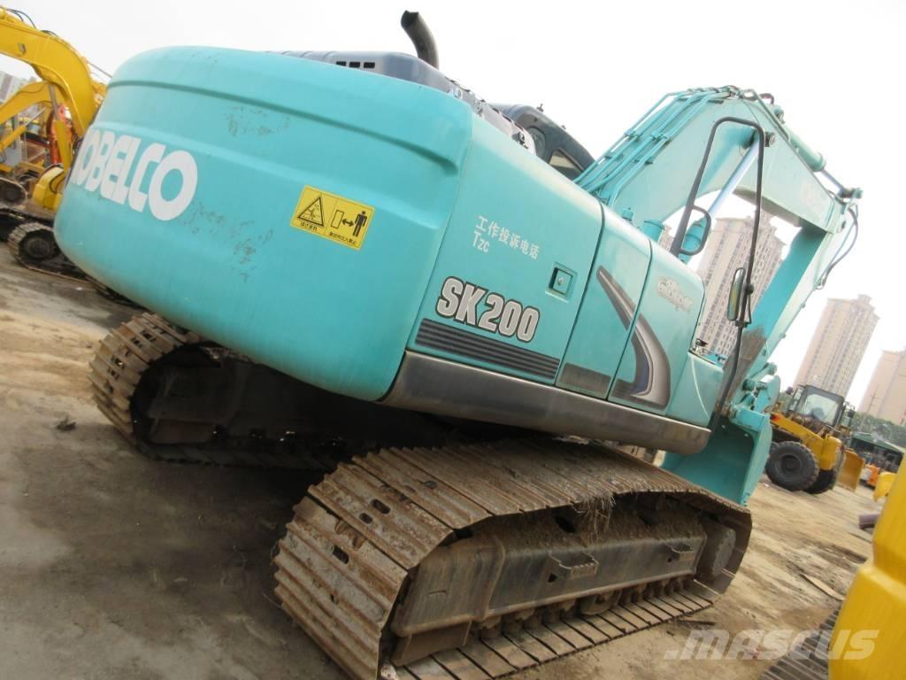 Kobelco SK 200-8 Pásová rýpadla