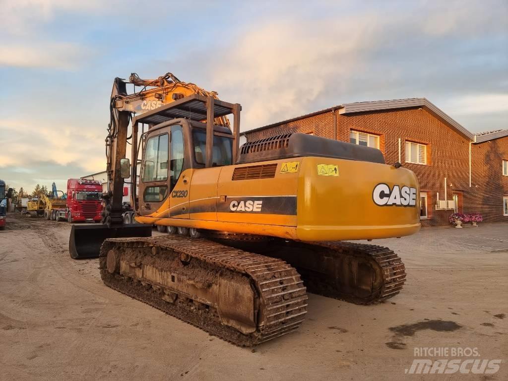 CASE CX 290 LC Pásová rýpadla
