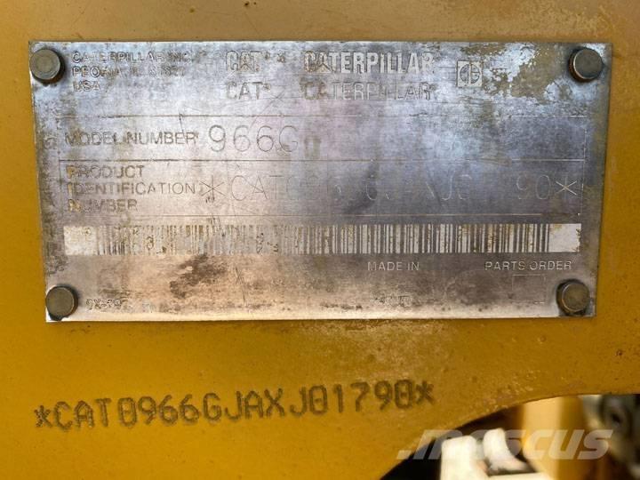 CAT 966 G II Kolové nakladače