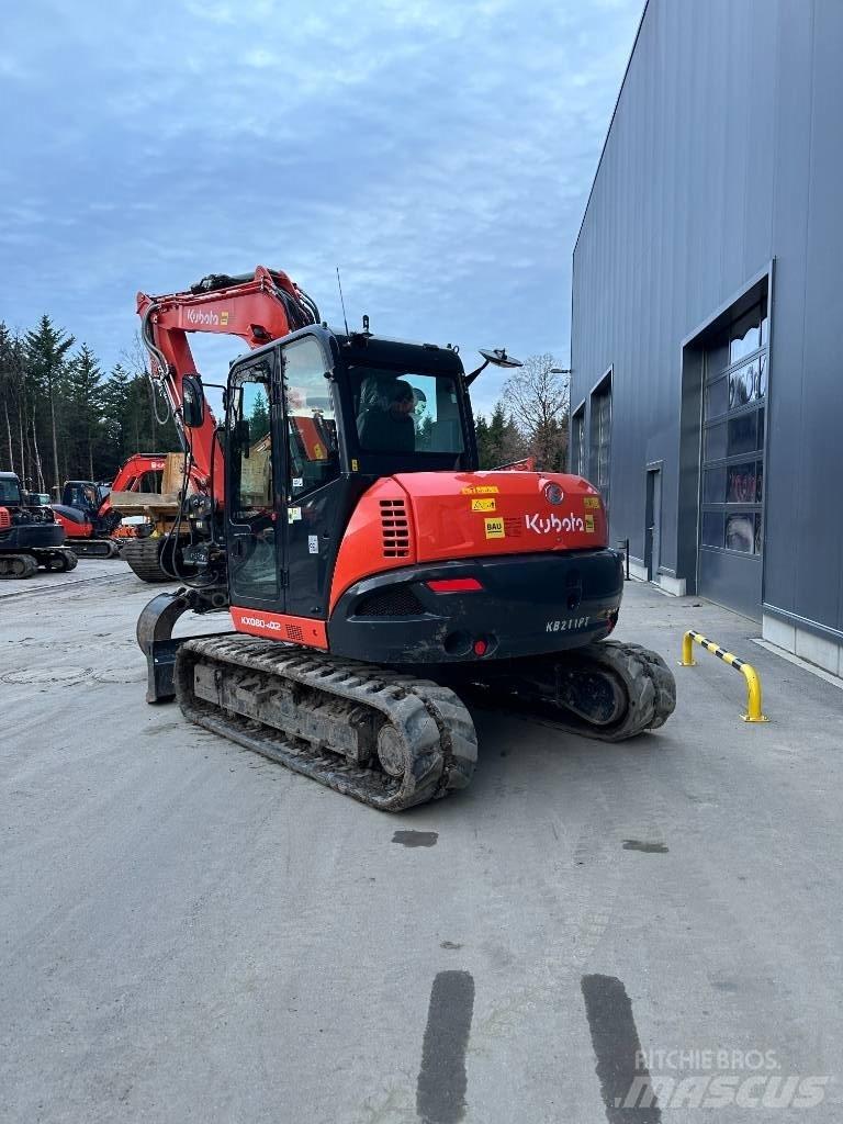 Kubota KX 080-4 Mini rýpadla < 7t