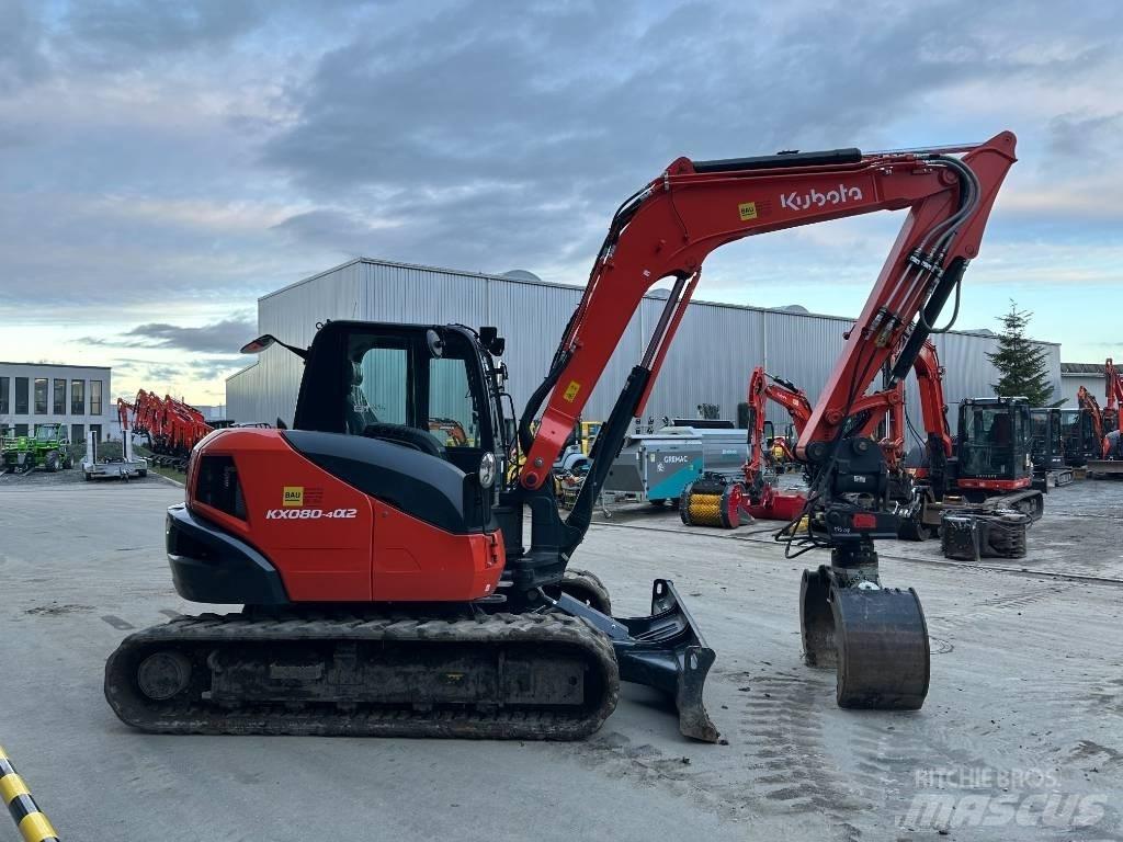 Kubota KX 080-4 Mini rýpadla < 7t