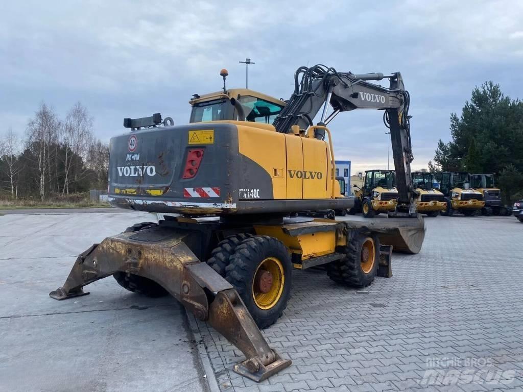 Volvo EW 140 C Kolová rýpadla