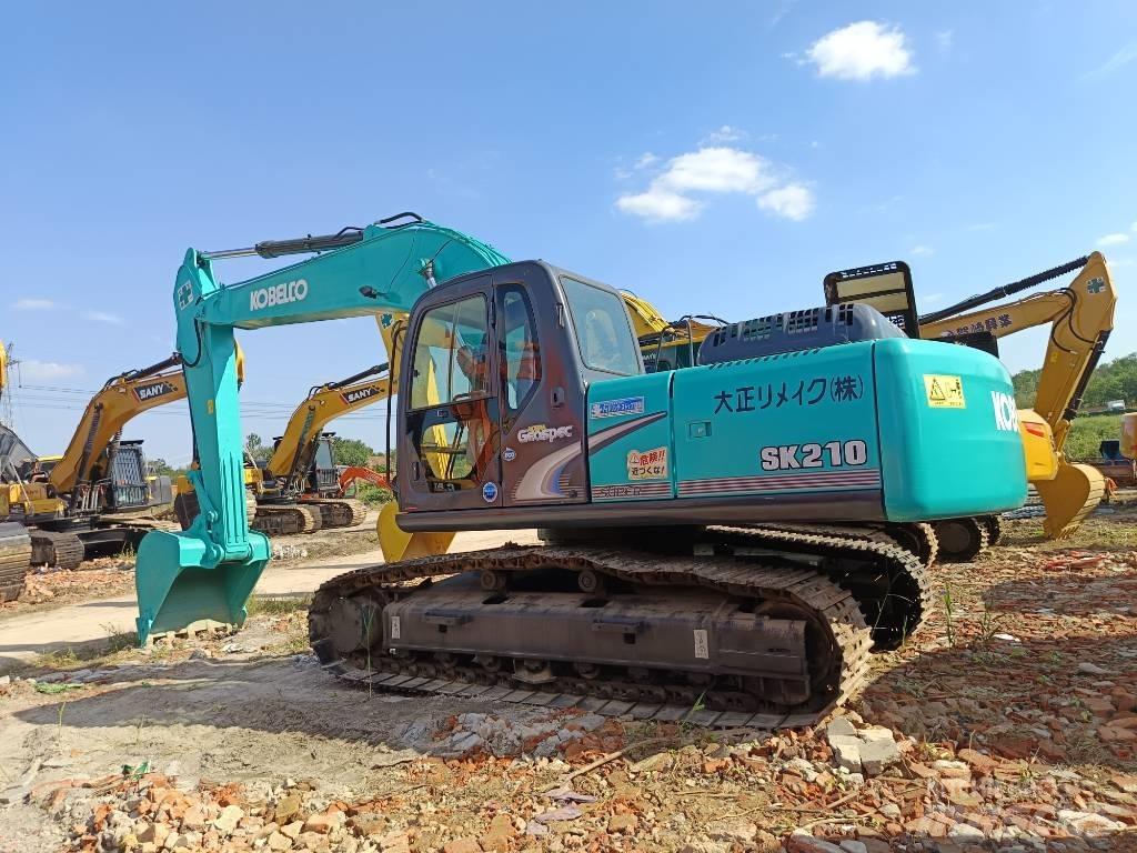 Kobelco SK210 Pásová rýpadla