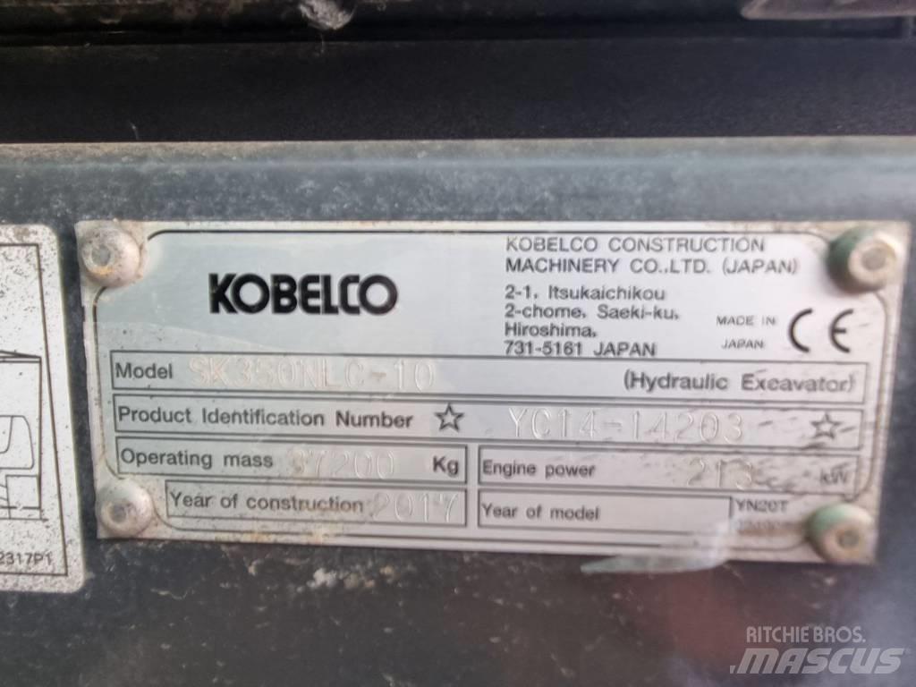 Kobelco SK350NLC Pásová rýpadla
