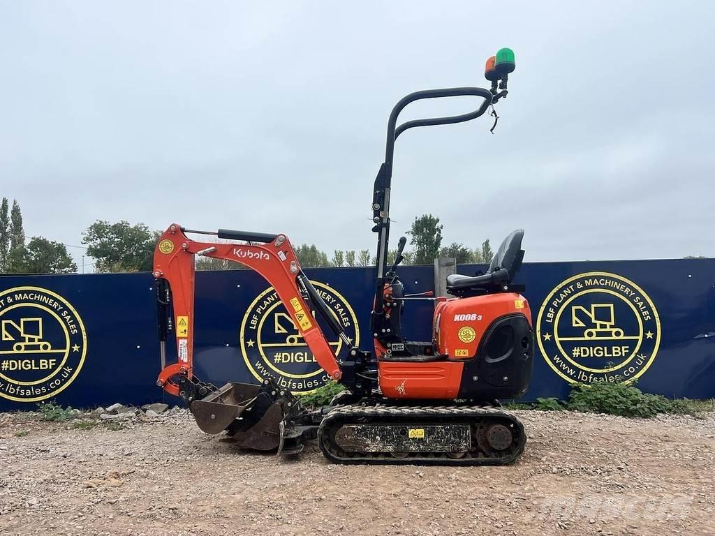 Kubota K008-3 Speciální bagry