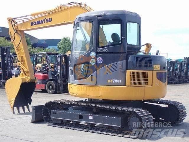 Komatsu PC 78 US Midi rýpadla 7t - 12t