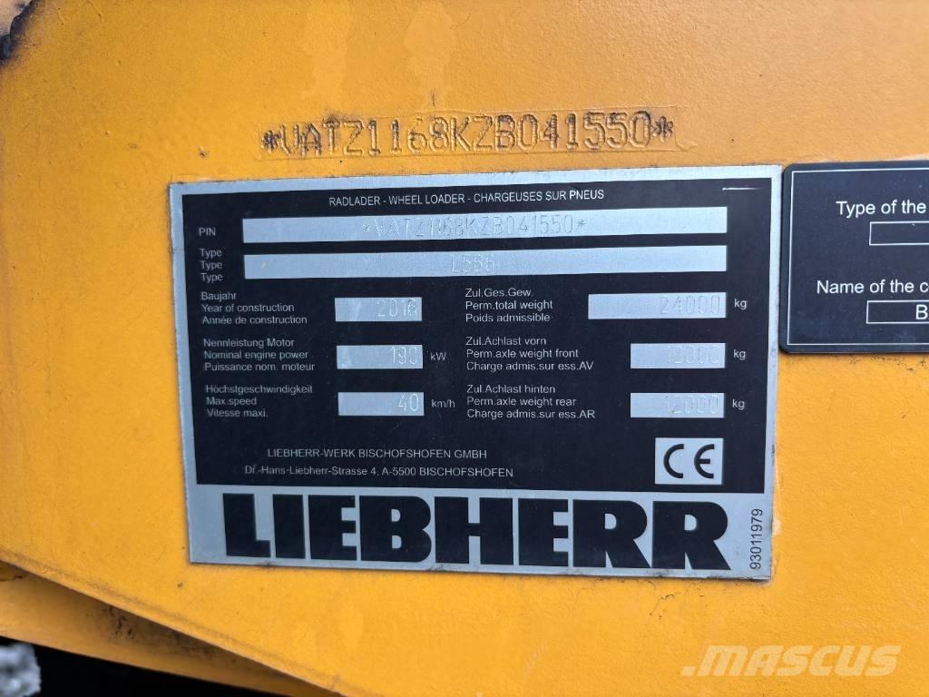 Liebherr L 566 Kolové nakladače