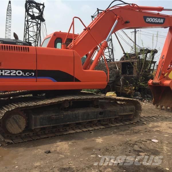 Doosan dh220lc-7 Pásová rýpadla