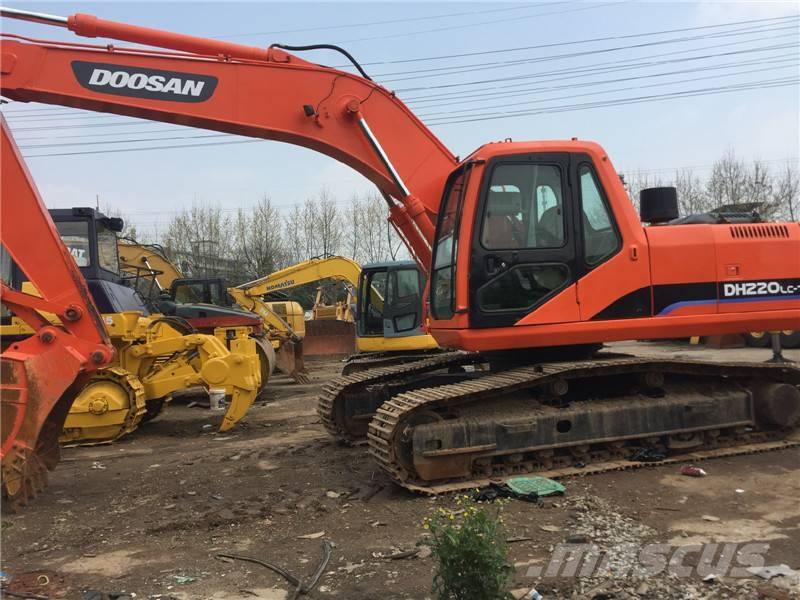 Doosan dh220lc-7 Pásová rýpadla