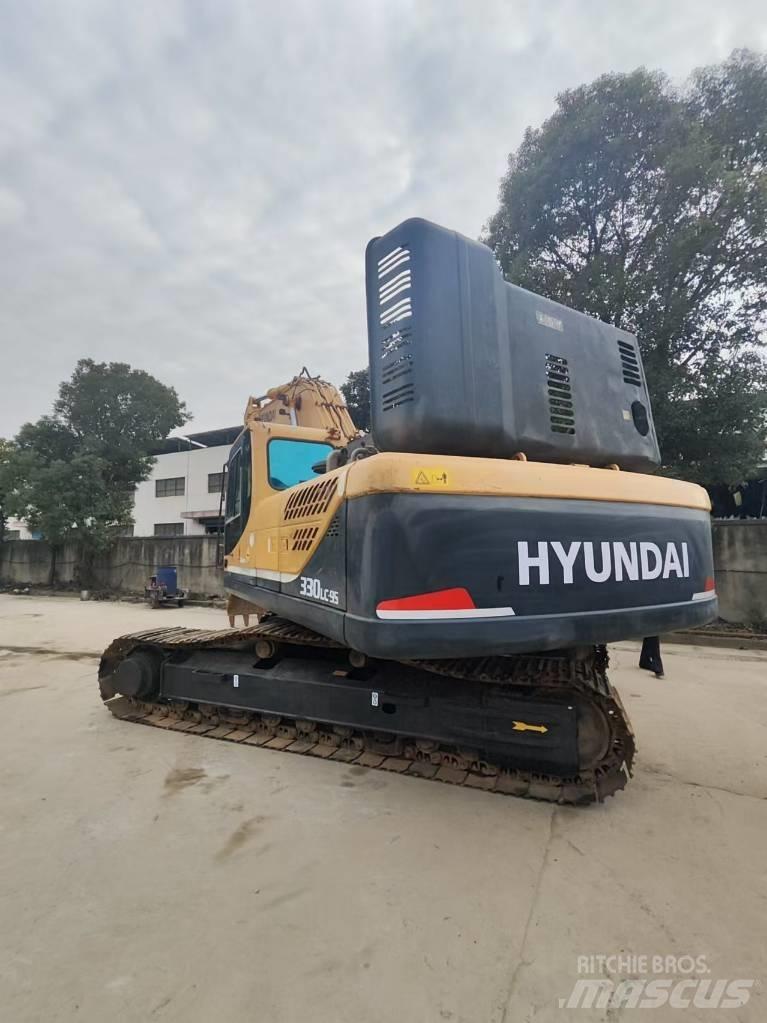 Hyundai 330LC-9S Pásová rýpadla