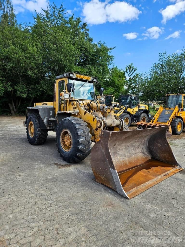 Hanomag 55 D Kolové nakladače