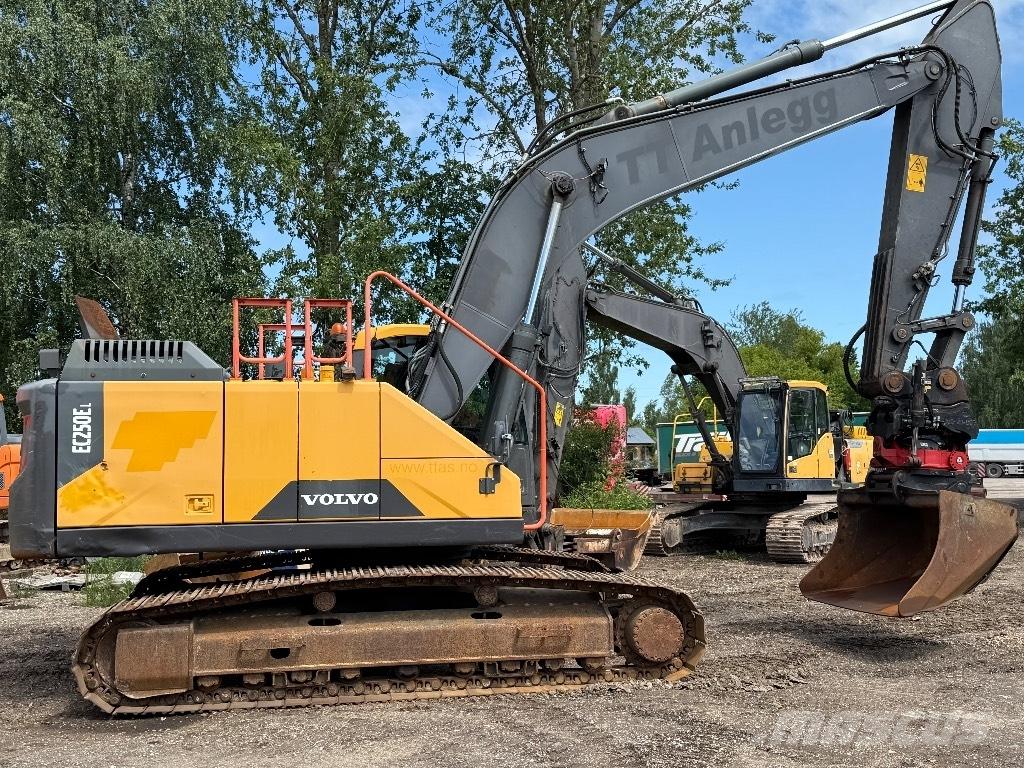 Volvo EC 250 E Pásová rýpadla