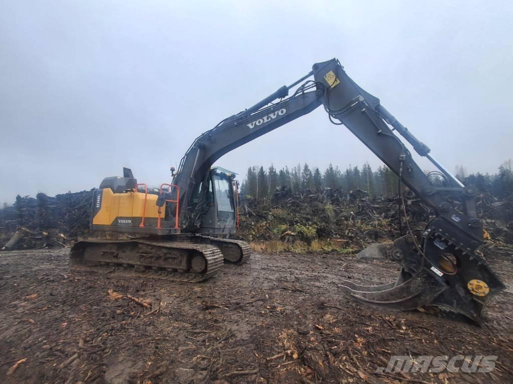 Volvo EC 140 EL Pásová rýpadla