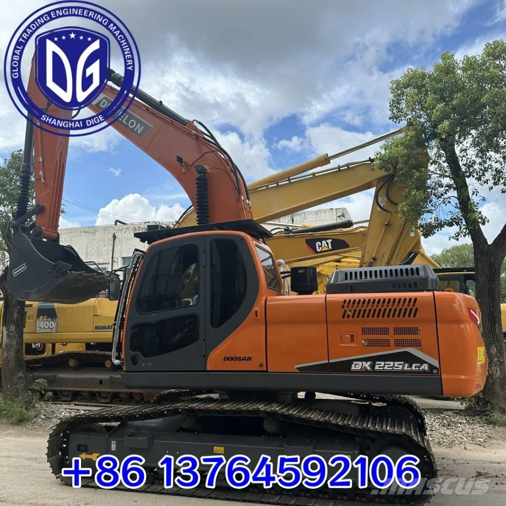 Doosan DX 225 LCA Pásová rýpadla