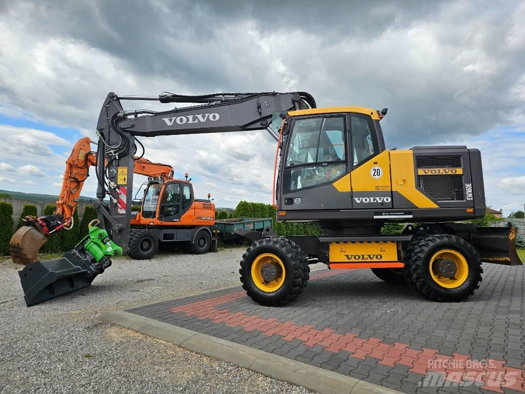 Volvo EW 160 E Kolová rýpadla