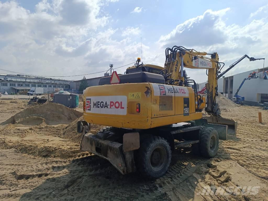 Komatsu PW180-7E0 Kolová rýpadla