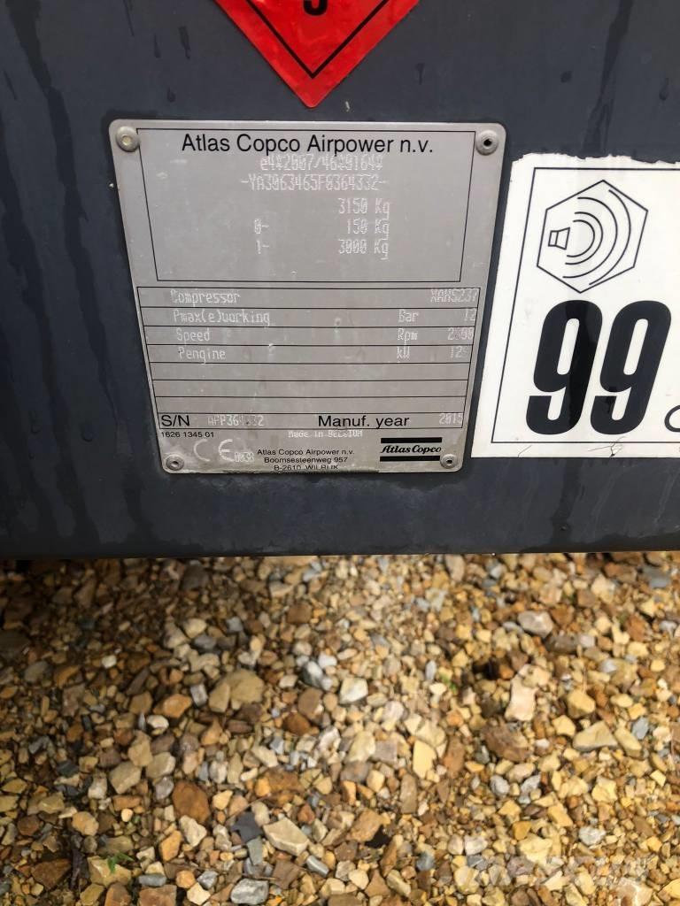 Atlas Copco XAHS237 Kompresory