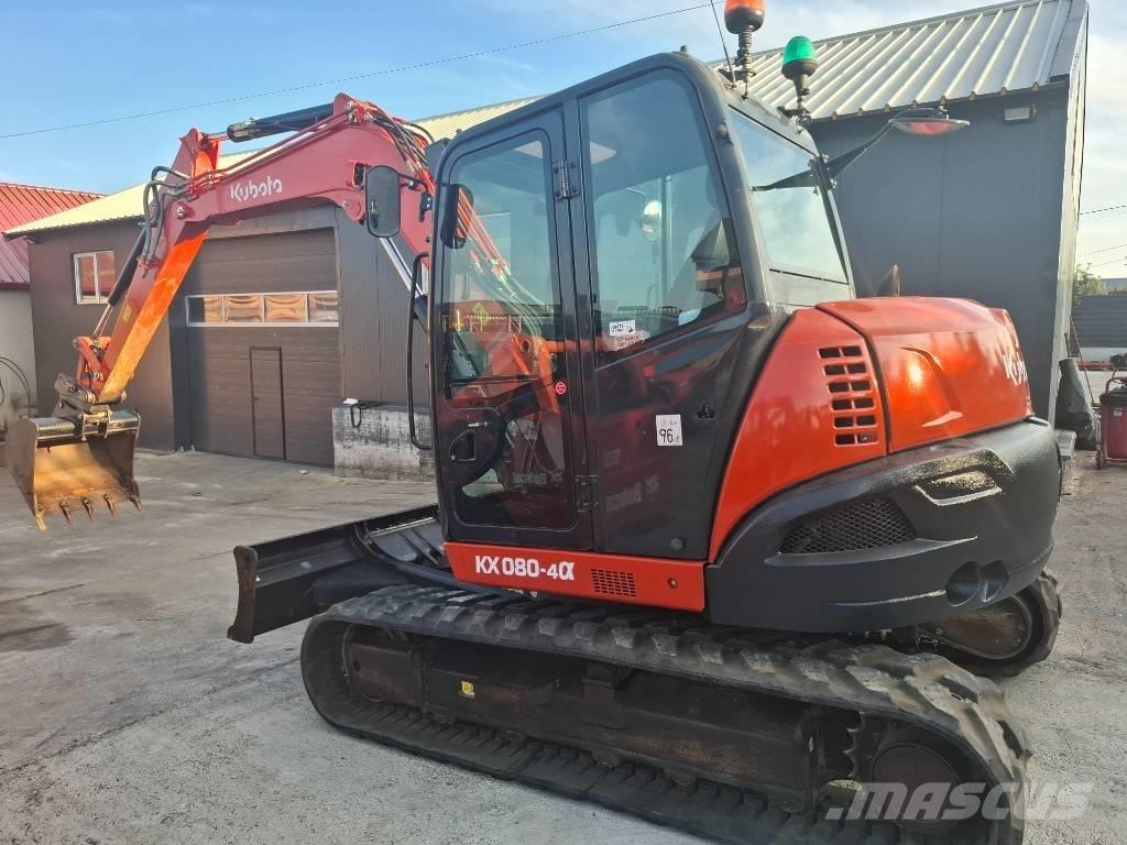 Kubota Kx 0-80-4 Midi rýpadla 7t - 12t