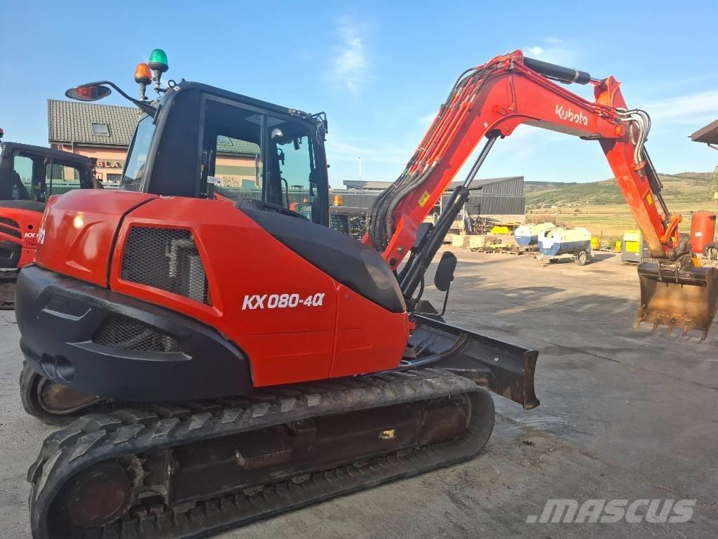 Kubota Kx 0-80-4 Midi rýpadla 7t - 12t