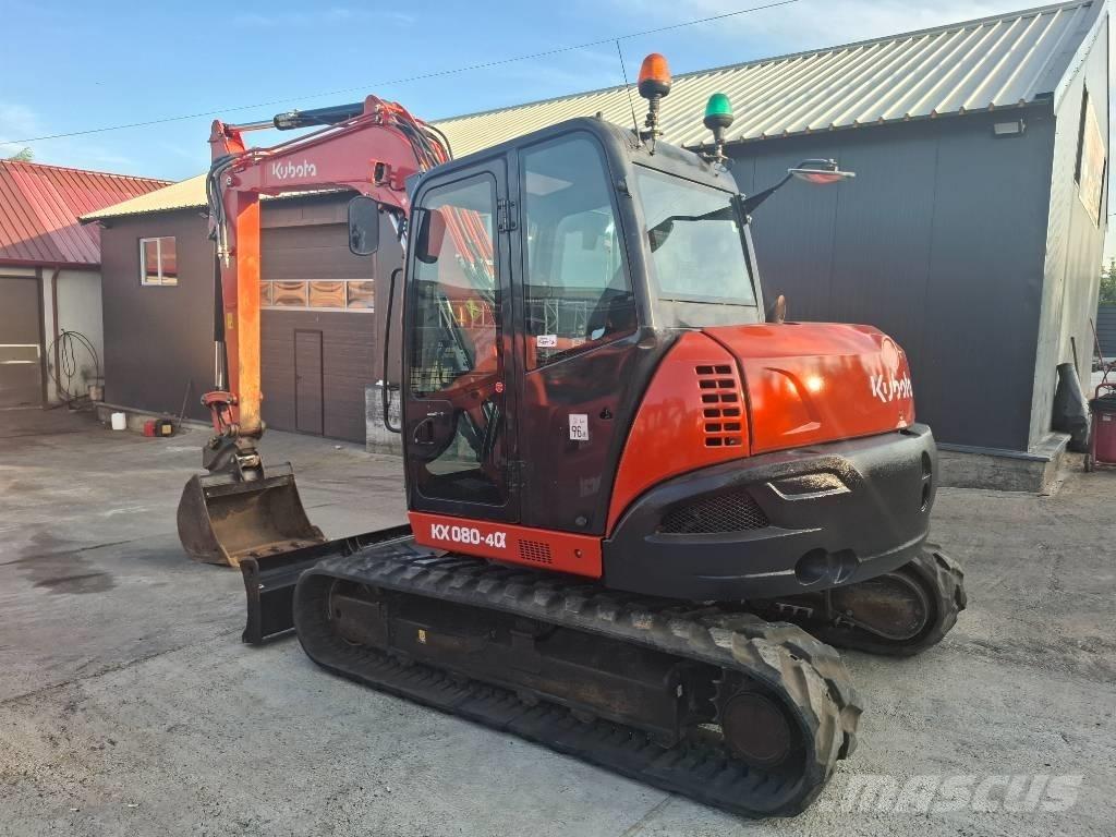Kubota Kx 0-80-4 Midi rýpadla 7t - 12t