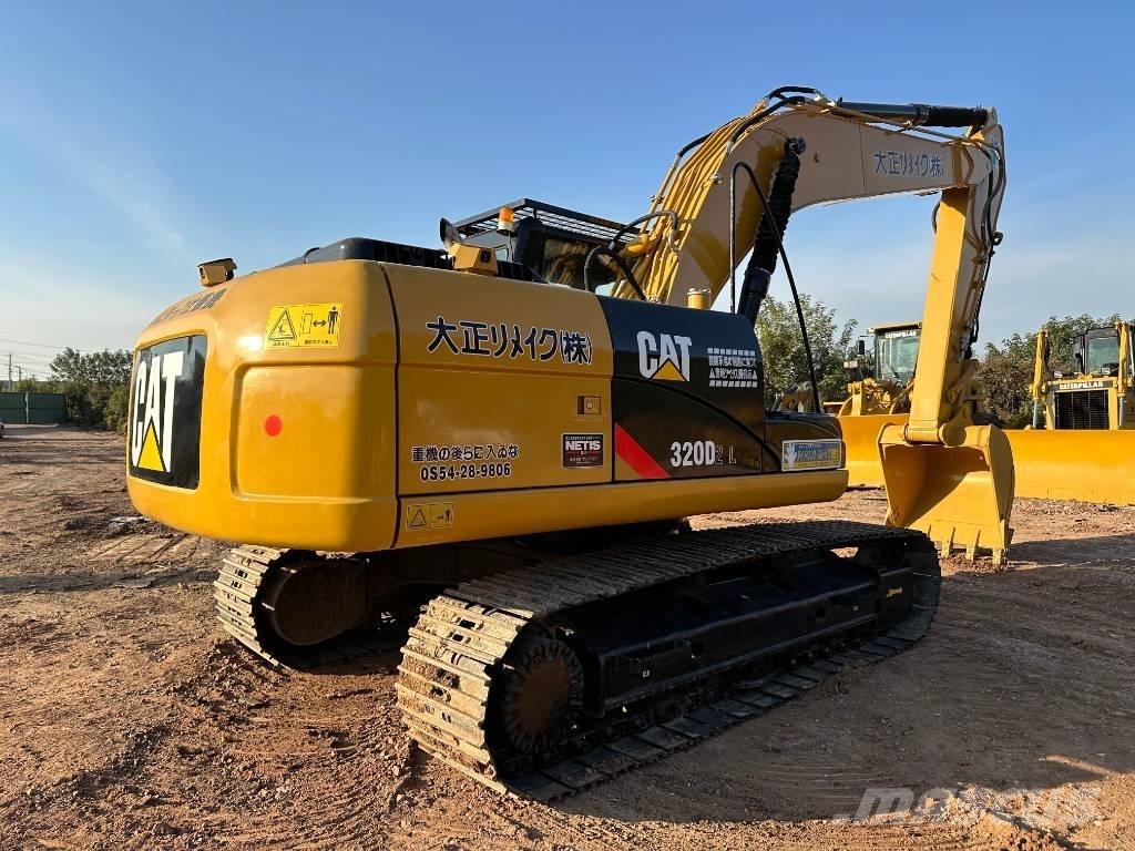 CAT 320 D L Pásová rýpadla