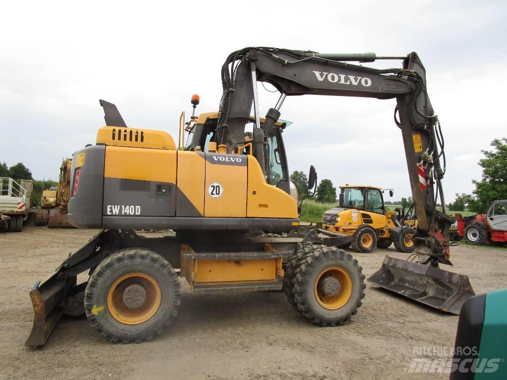 Volvo EW 140 D Kolová rýpadla
