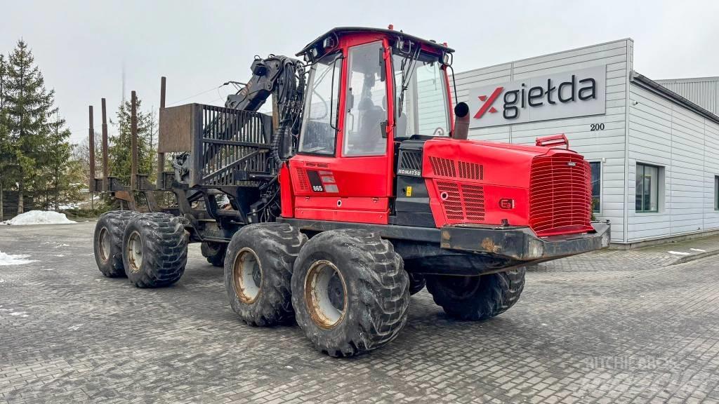 Komatsu 865 Vyvážecí traktory