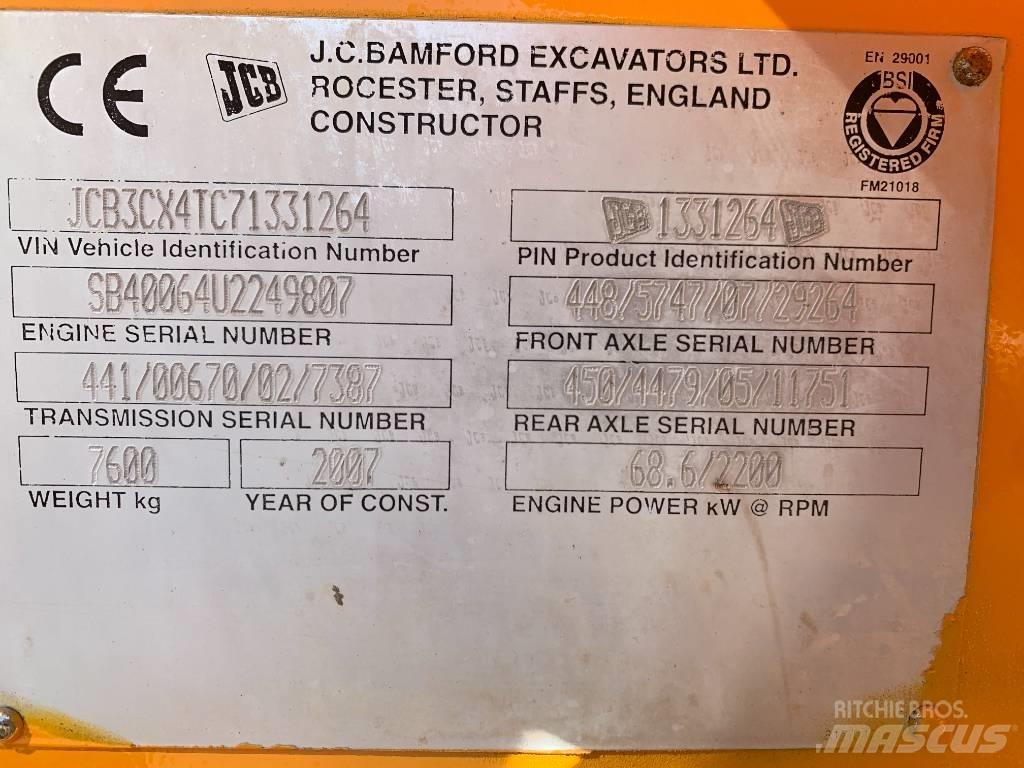 JCB 3 CX Kolová rýpadla