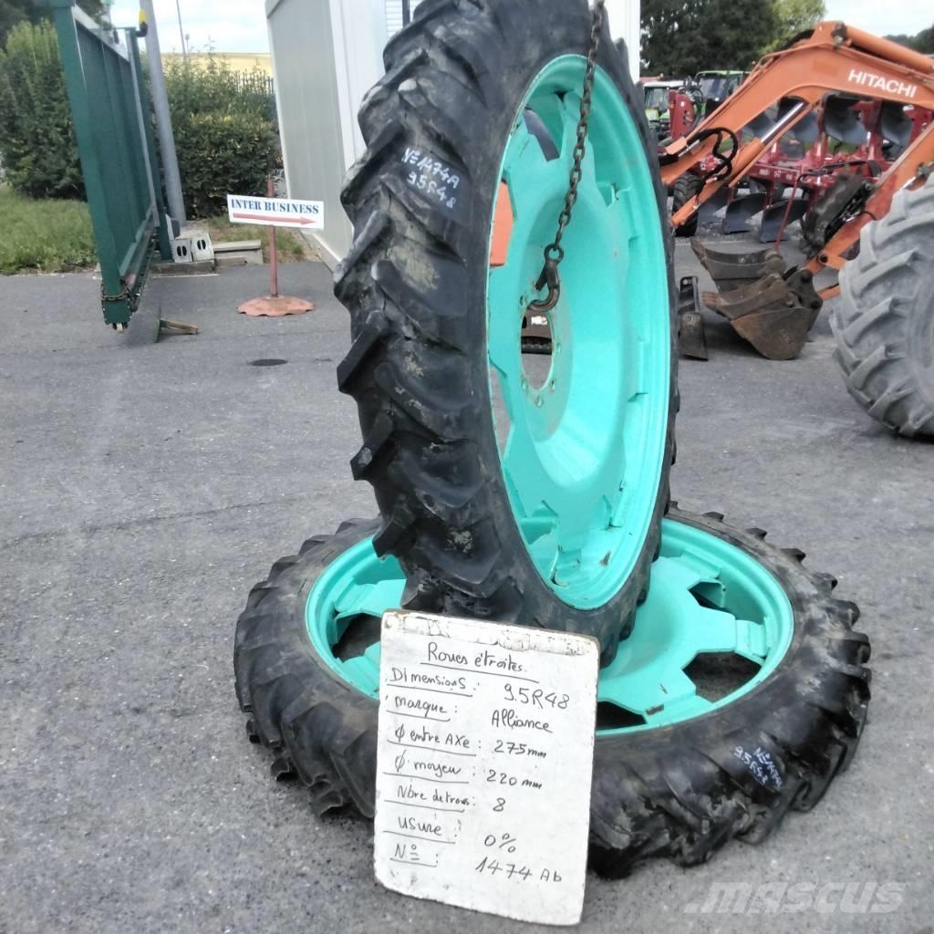 Alliance 9.5R48 Pneumatiky, kola a ráfky
