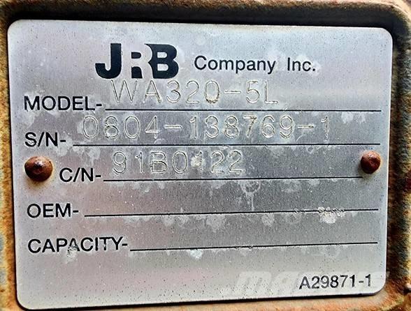 JRB WA 320-5L Ostatní komponenty