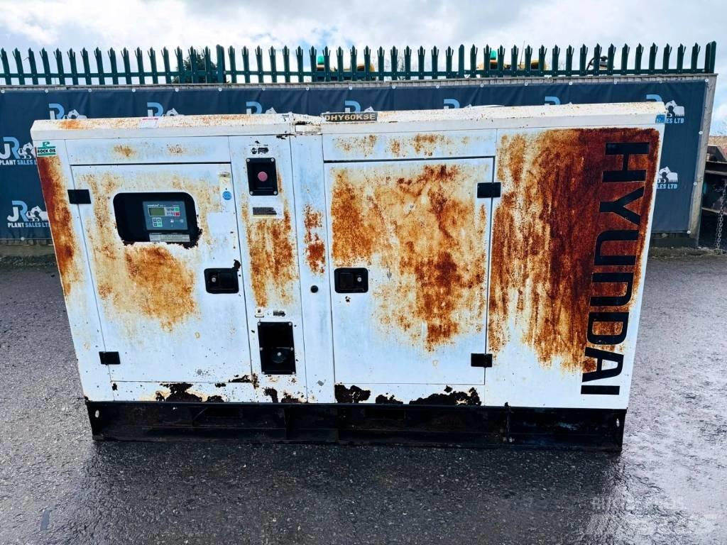 Hyundai DHY60KSE Naftové generátory