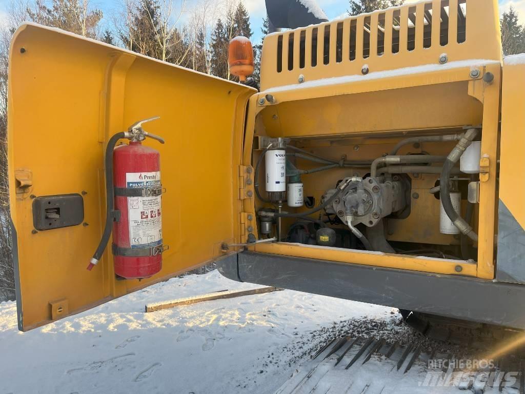 Volvo EC 250 D L Pásová rýpadla