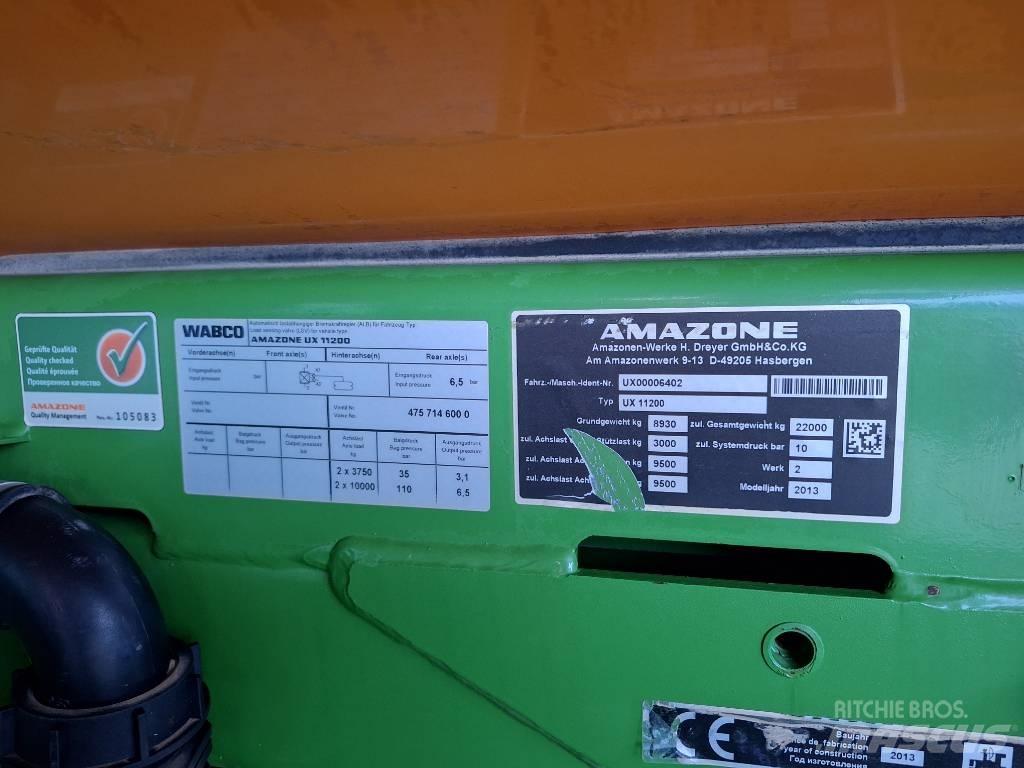 Amazone UX 11200 Tažené postřikovače