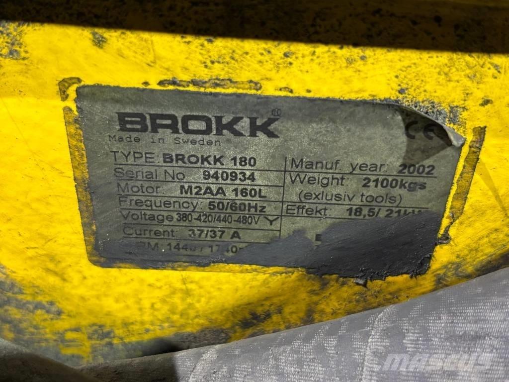 Brokk 180 Demoliční rýpadla