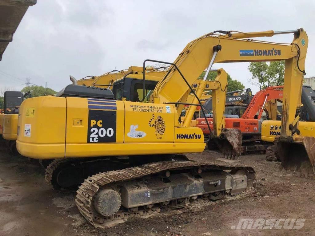 Komatsu PC 200 LC Pásová rýpadla
