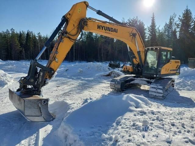Hyundai HX 260L Pásová rýpadla