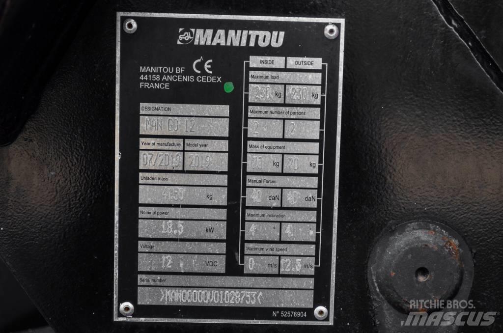 Manitou ManGo 12 Kloubové plošiny
