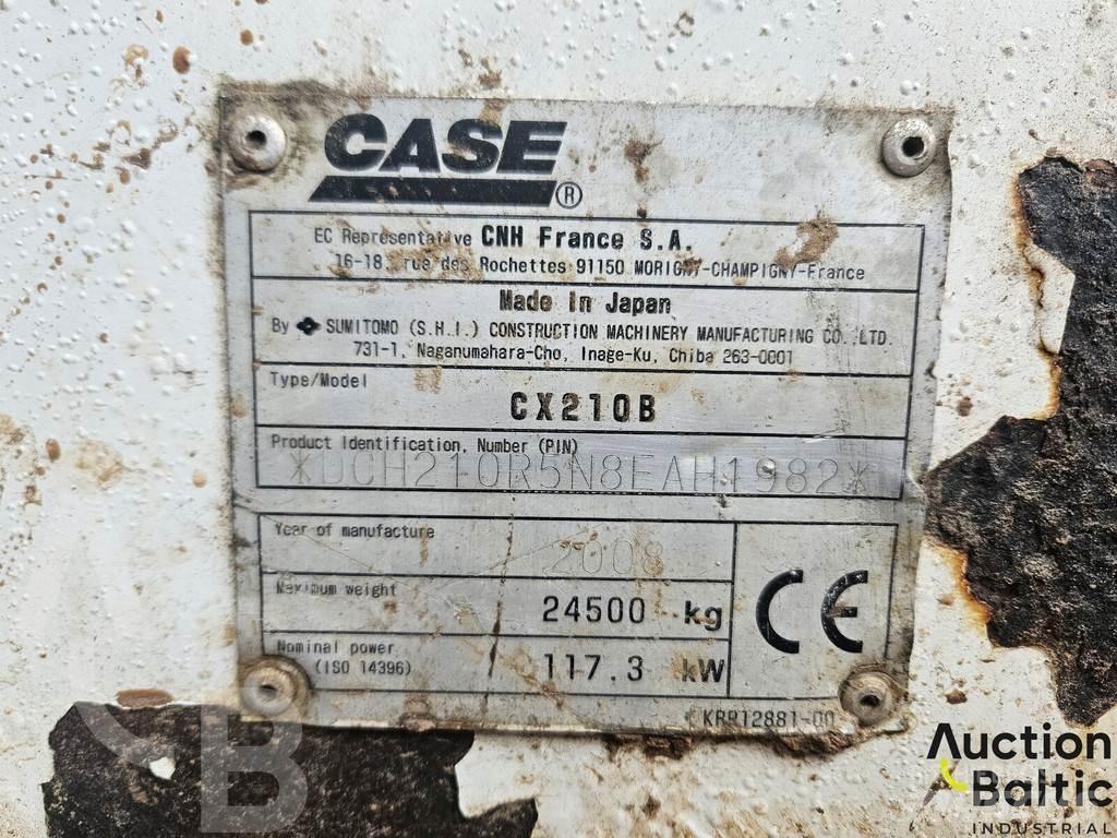 CASE CX 210 B Pásová rýpadla