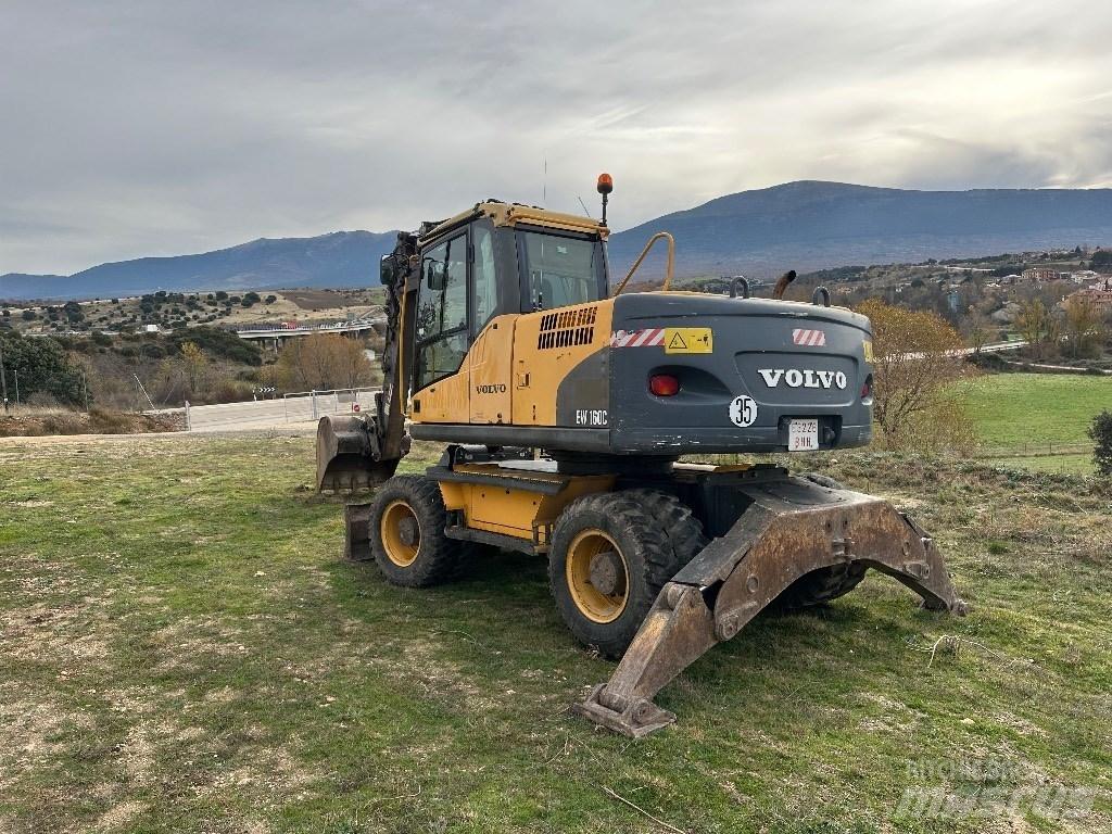 Volvo EW 140 C Kolová rýpadla