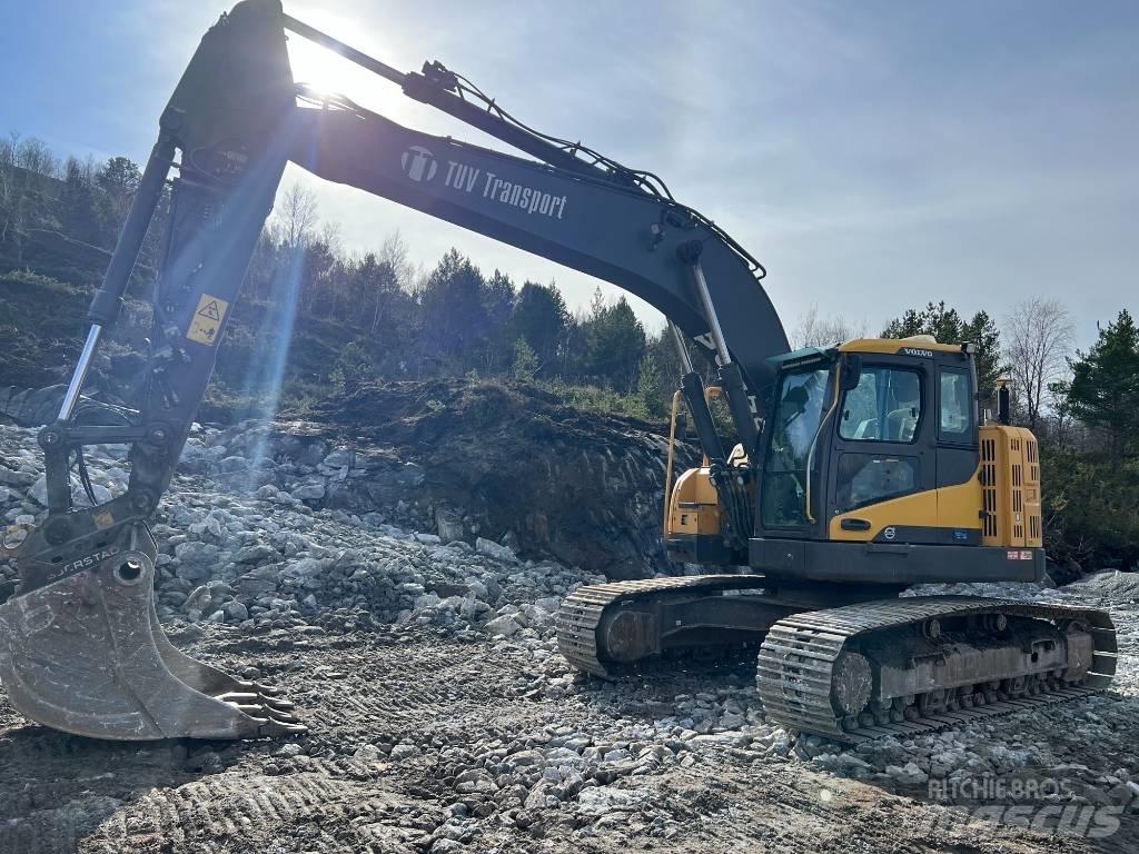 Volvo ECR235DL Pásová rýpadla