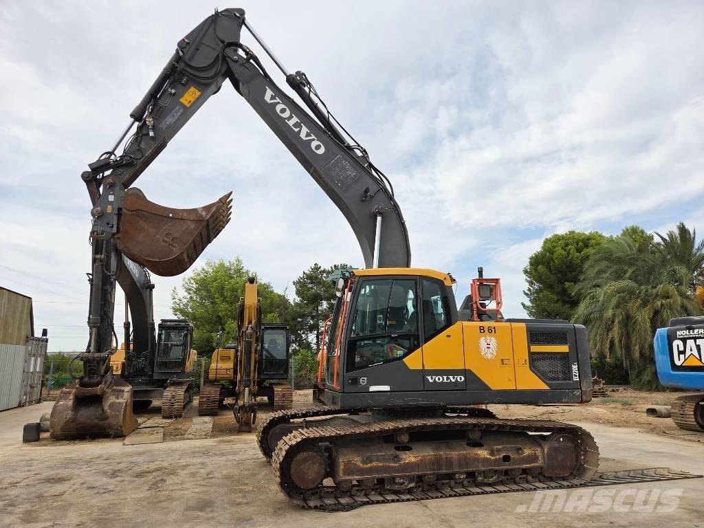 Volvo EC 220 E Pásová rýpadla