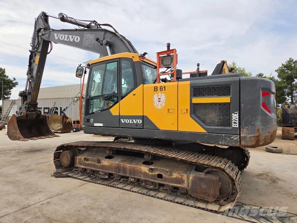 Volvo EC 220 E Pásová rýpadla
