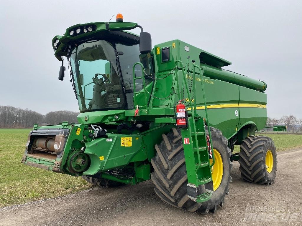John Deere S 690 i Sklízecí mlátičky