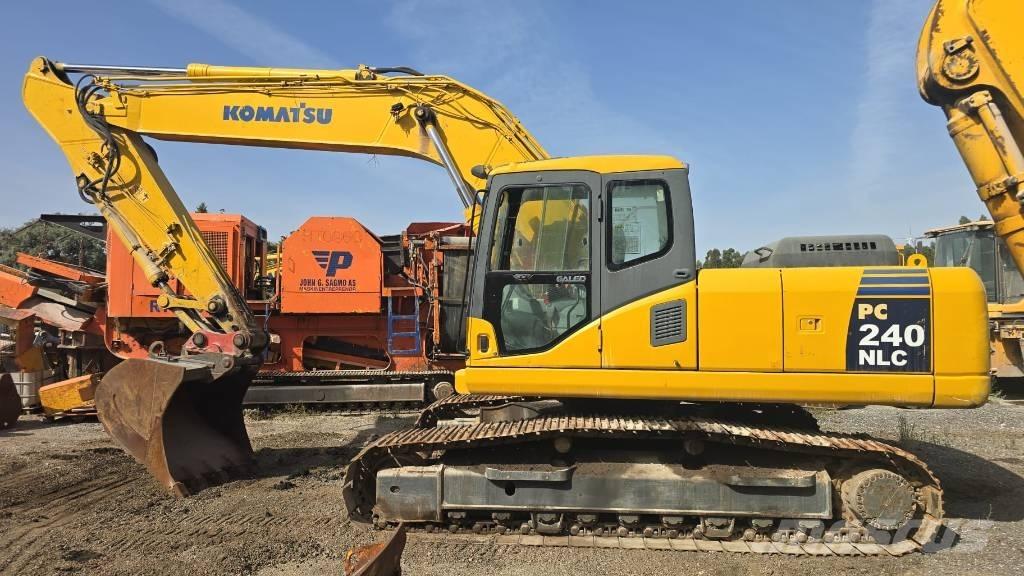 Komatsu PC 240 NLC-7 Pásová rýpadla