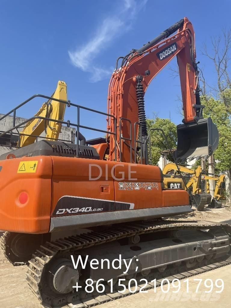 Doosan DX 340 Midi rýpadla 7t - 12t